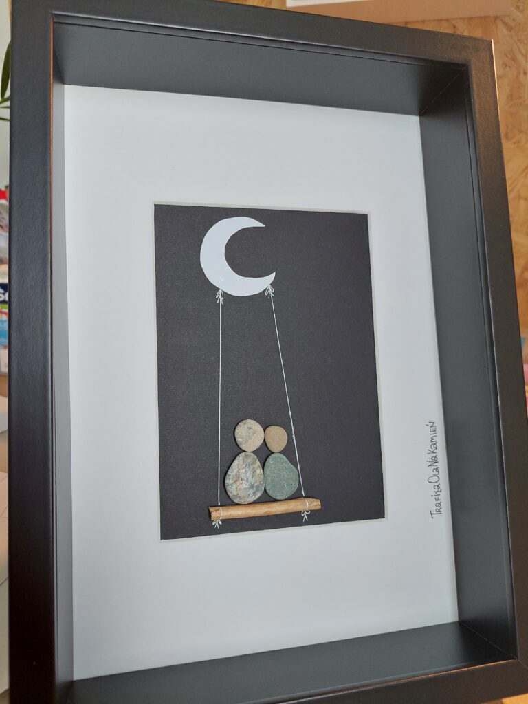 Księżycowe huśtanie wieczorową porą